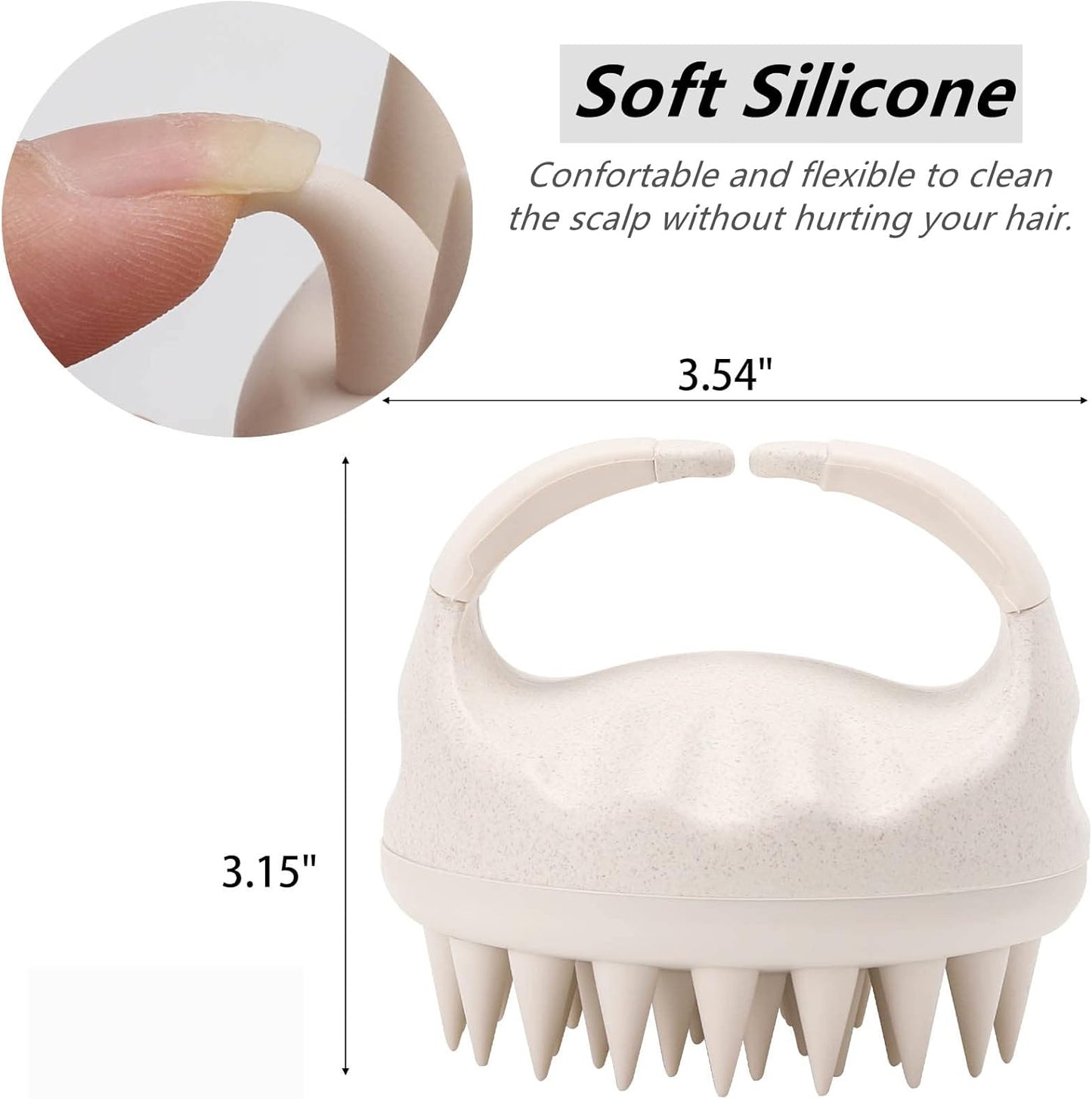 Silicone Scalp Massage Brush