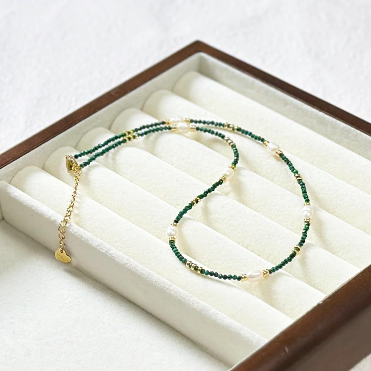 Freshwater Pearl and Synthetic Turquoise Necklace