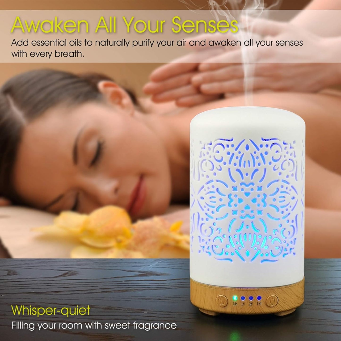 White Ceramic Essential Oil Diffuser