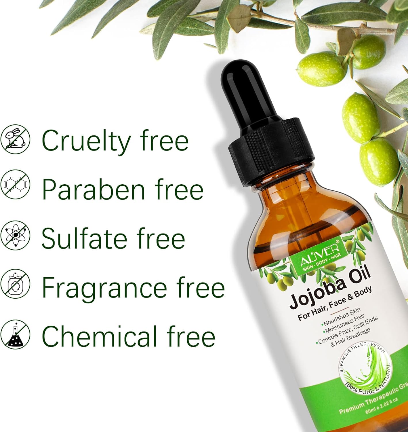 Organic Jojoba Oil - Ideal Carrier Oil