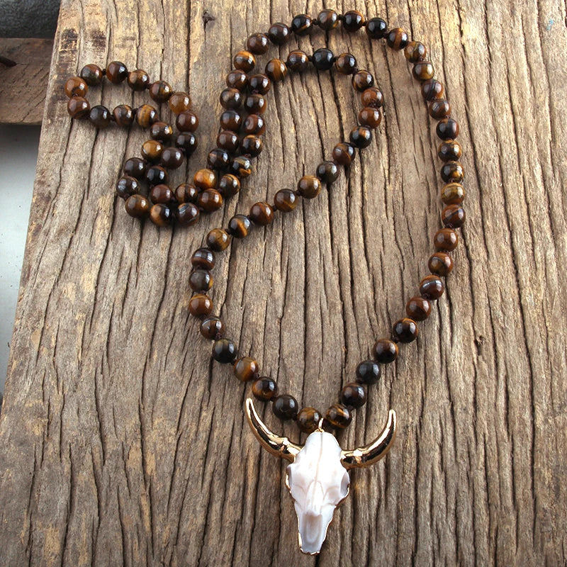 Bohemian Stone Necklace