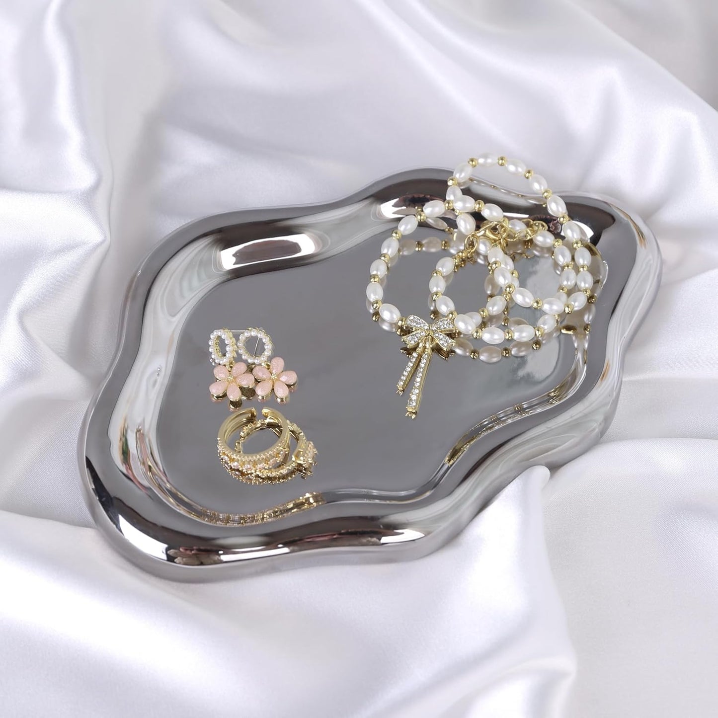 Ceramic Jewelry Tray - Flamingo