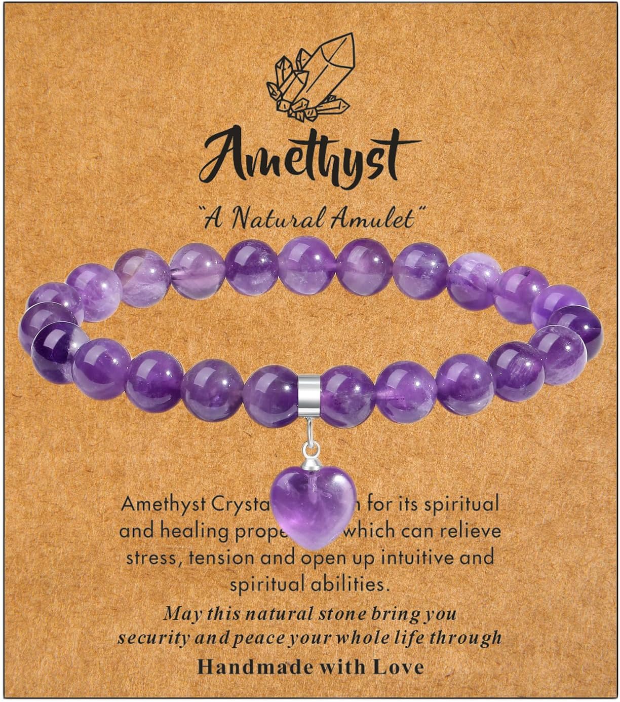 Beaded Love Heart Bracelet