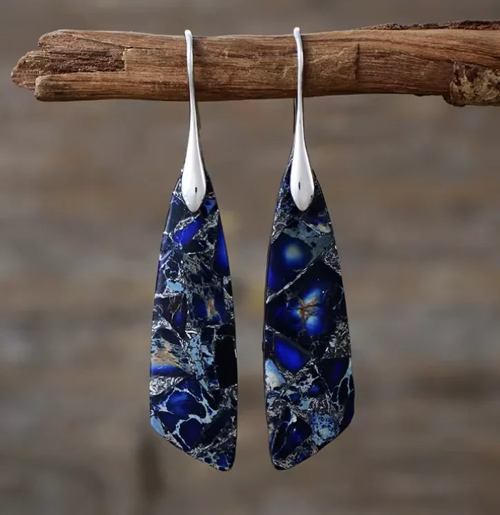 Long Teardrop Earrings