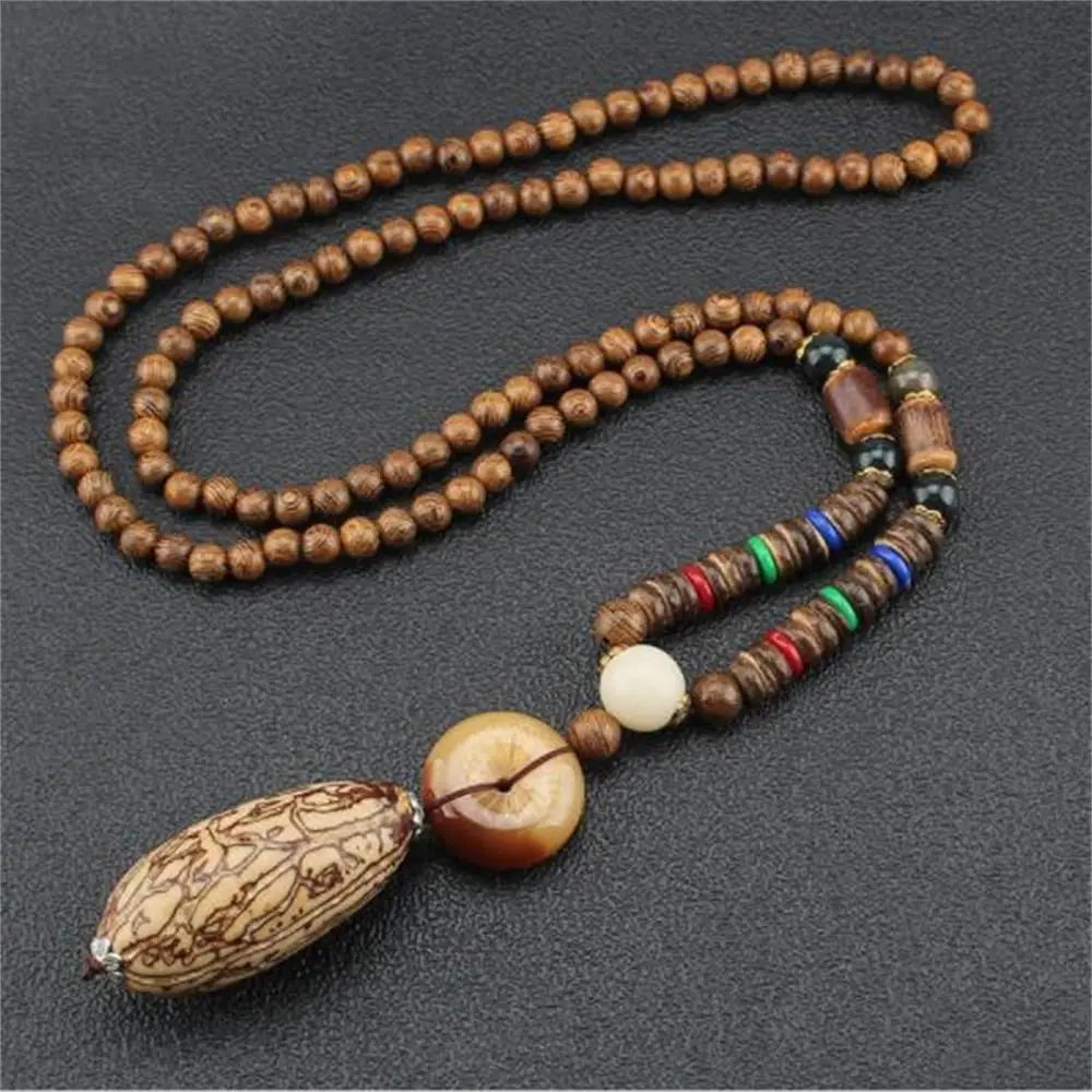 Nepal Buddhist Mala Necklace