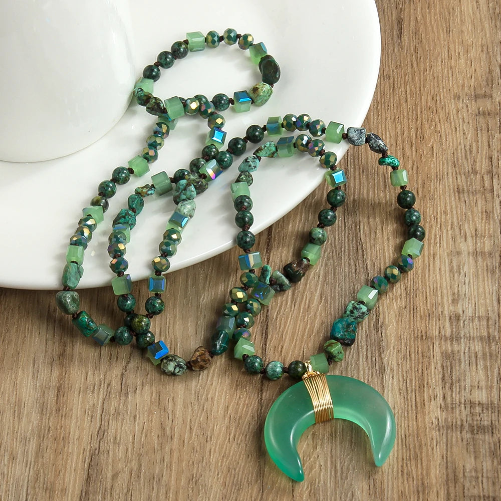 Bull Horn Necklace