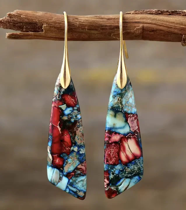 Long Teardrop Earrings