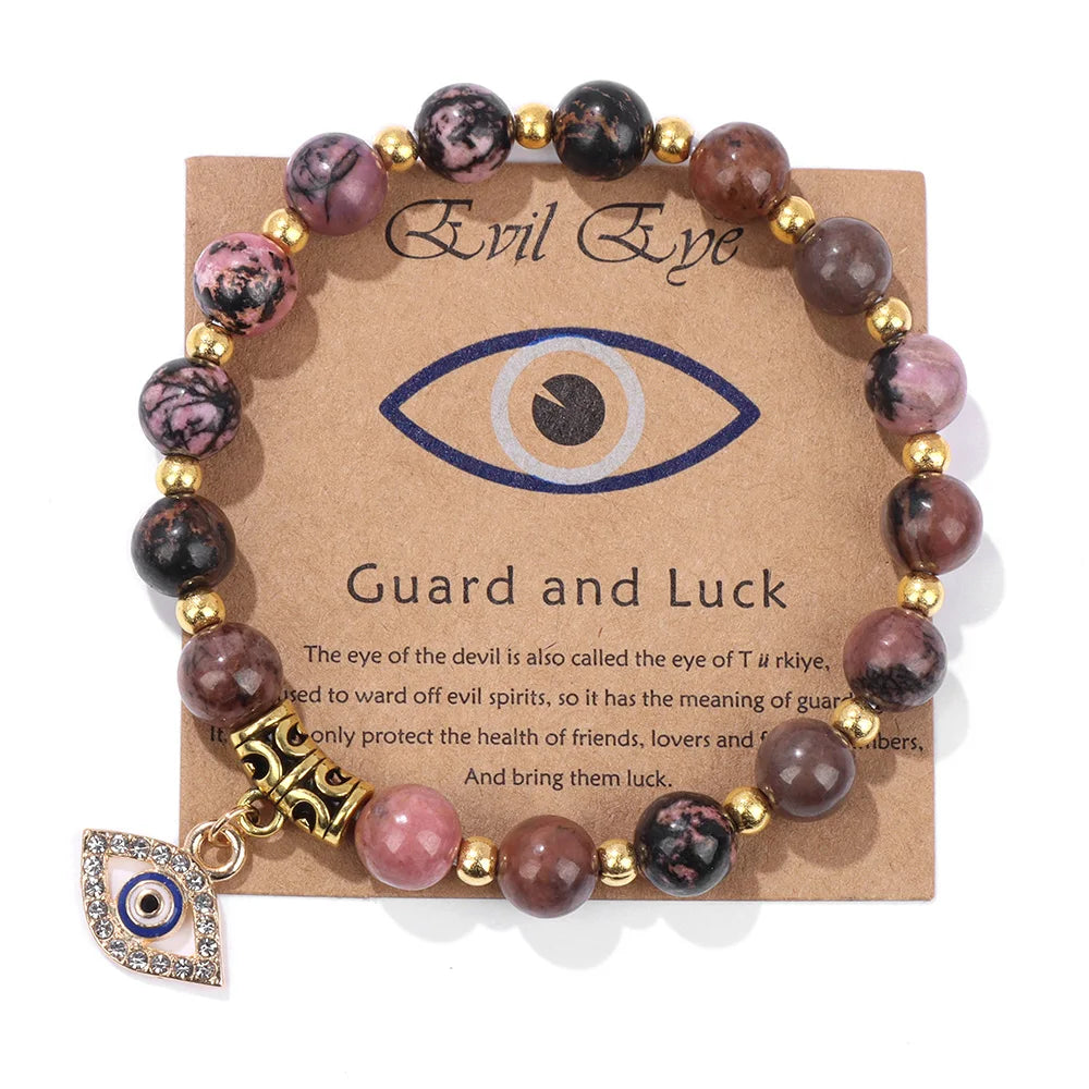 Evil Eye Pendant Bracelet