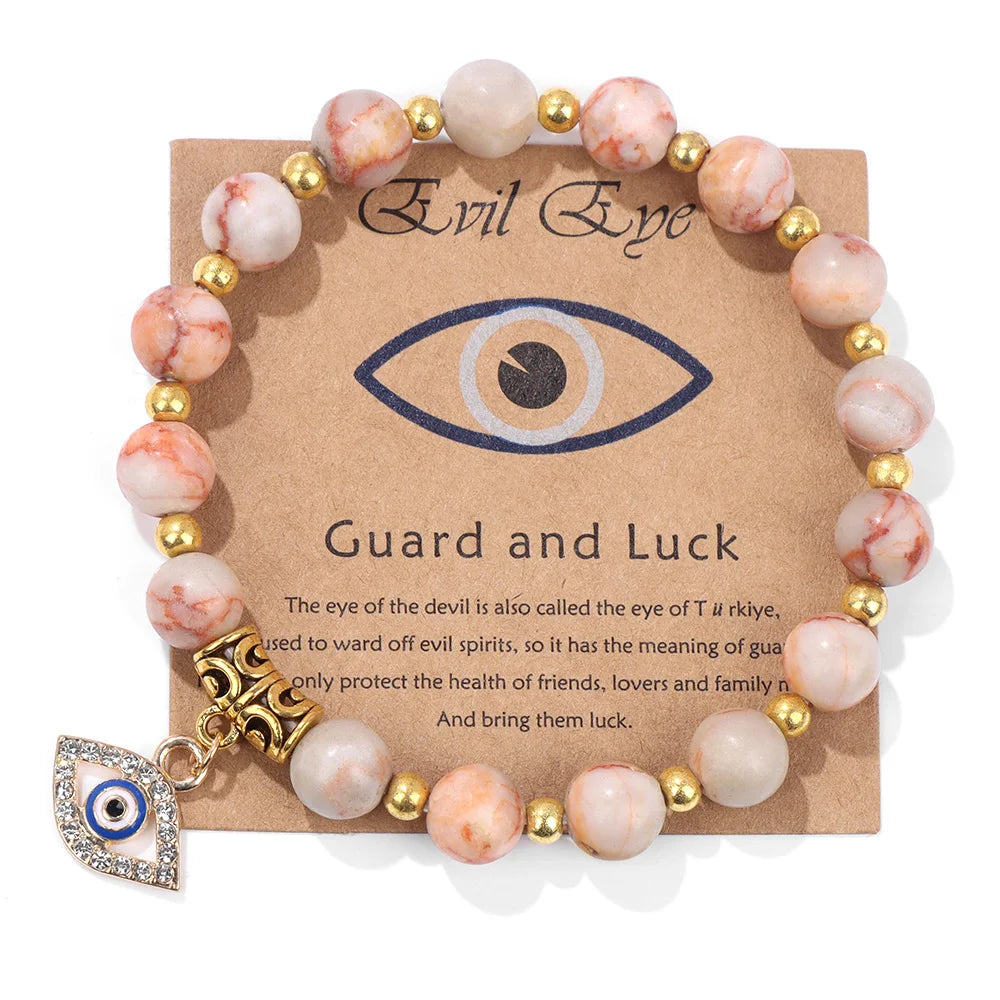 Evil Eye Pendant Bracelet