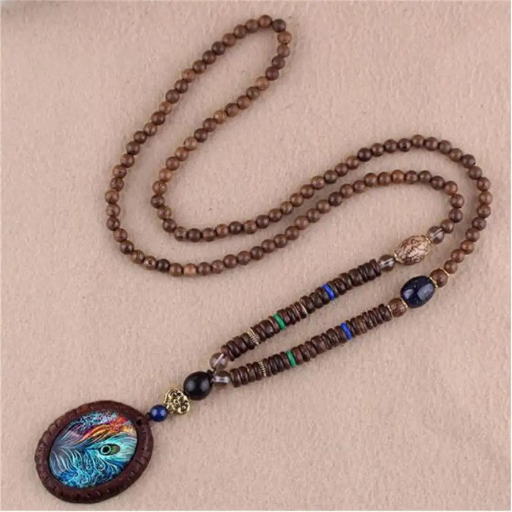 Nepal Buddhist Mala Necklace
