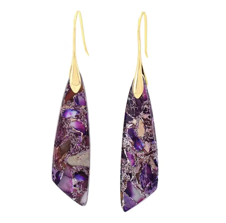 Long Teardrop Earrings