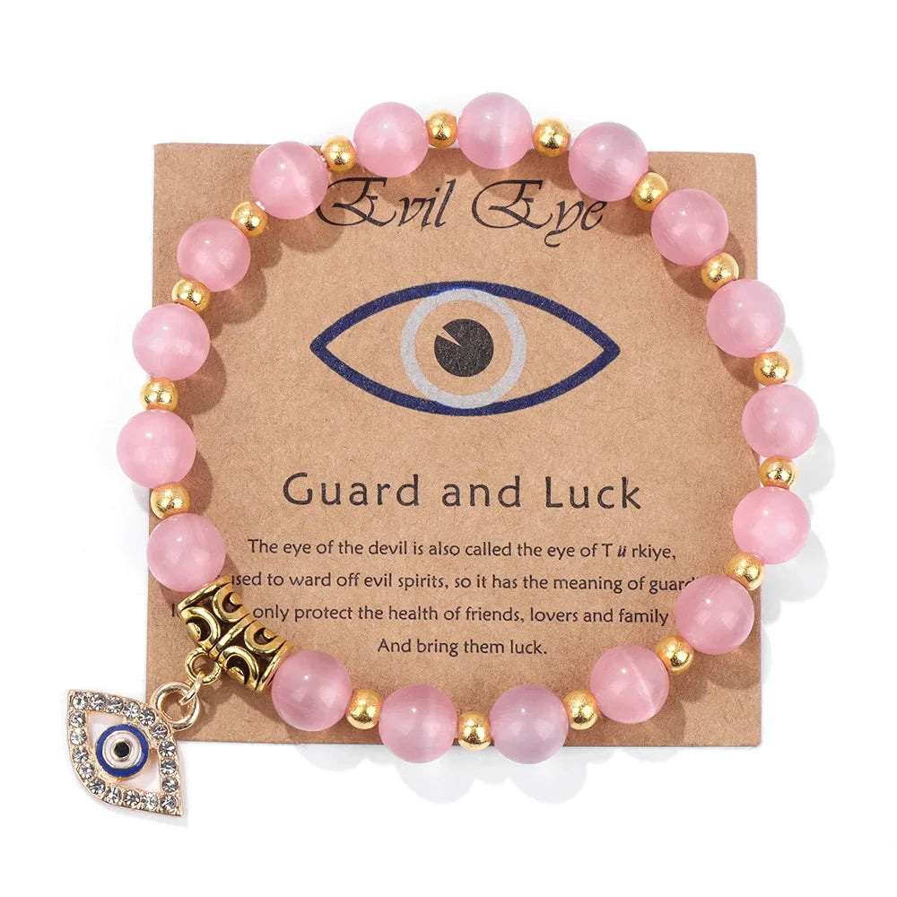 Evil Eye Pendant Bracelet
