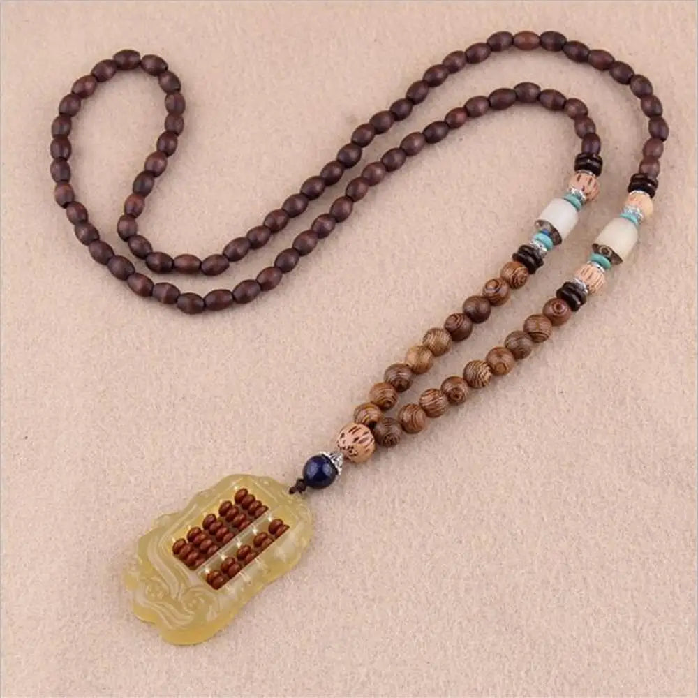 Nepal Buddhist Mala Necklace