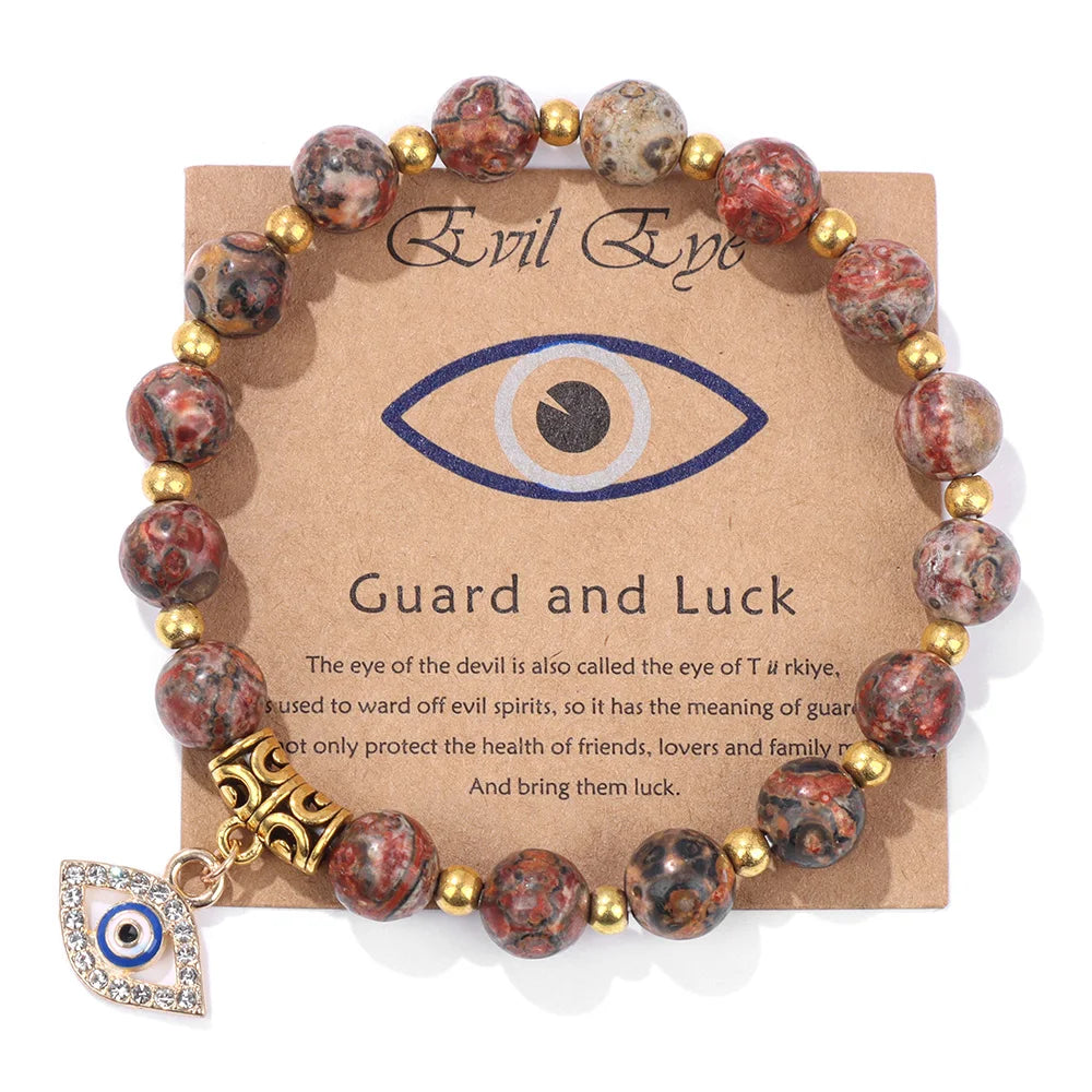 Evil Eye Pendant Bracelet