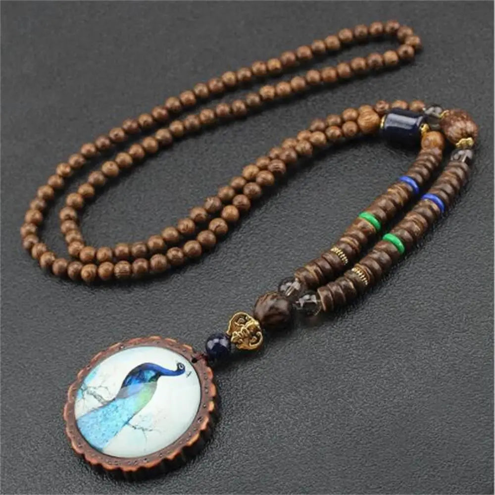 Nepal Buddhist Mala Necklace