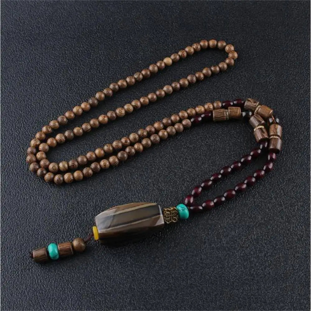 Nepal Buddhist Mala Necklace
