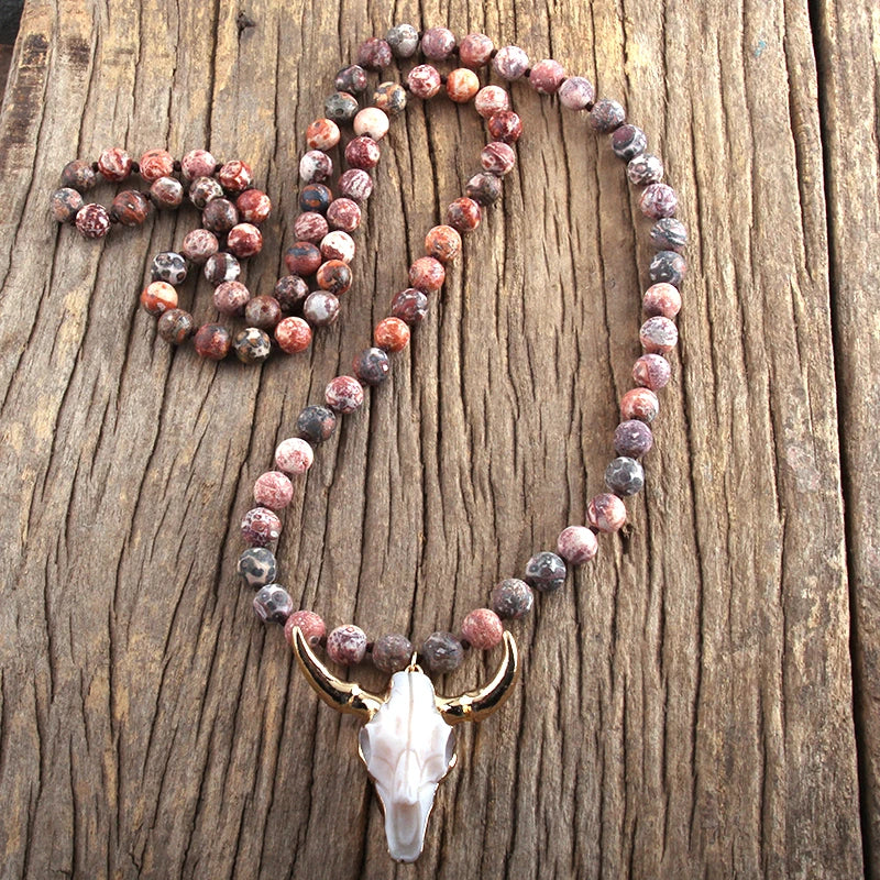 Bohemian Stone Necklace