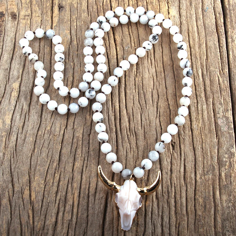 Bohemian Stone Necklace