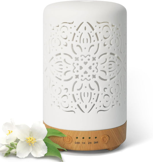 White Ceramic Essential Oil Diffuser