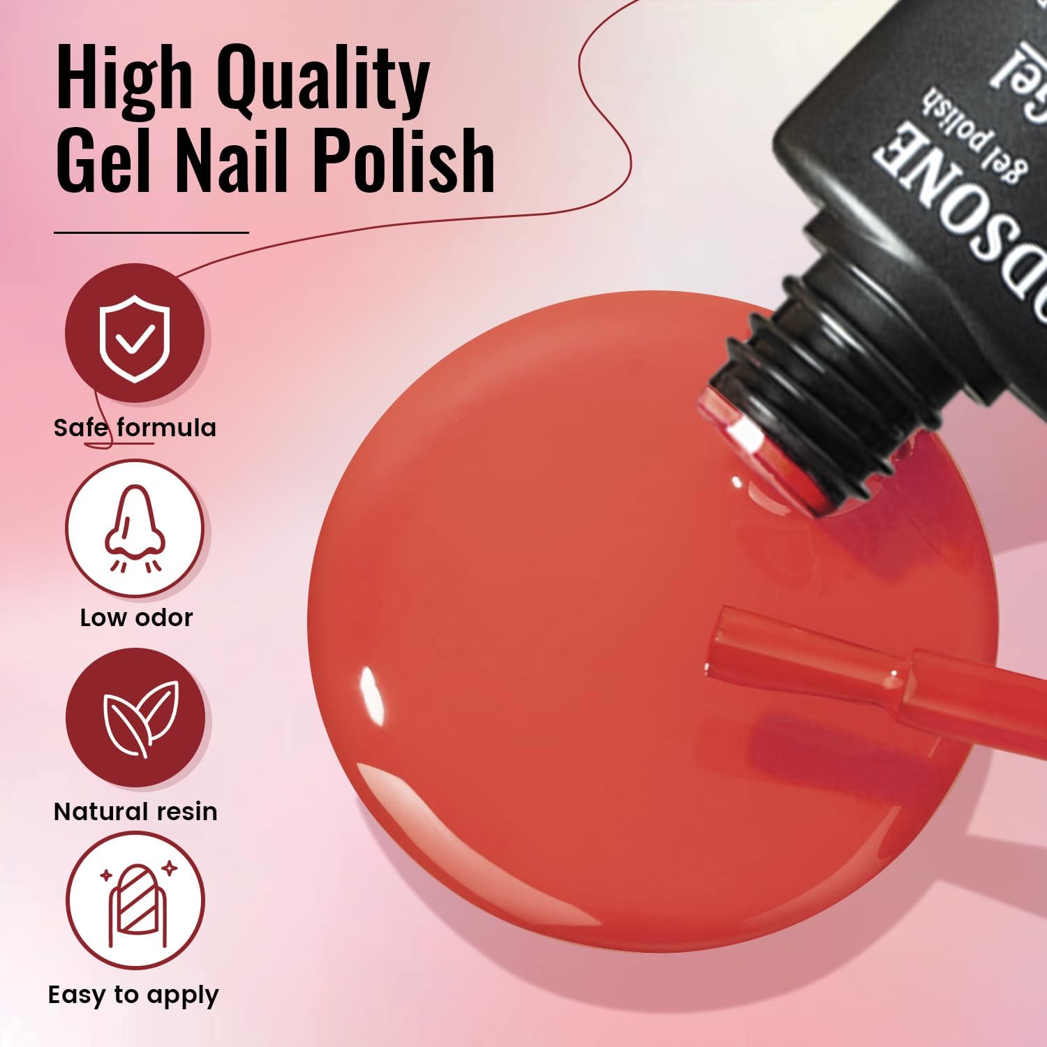 Gel Nail Polish Kit with UV Light 