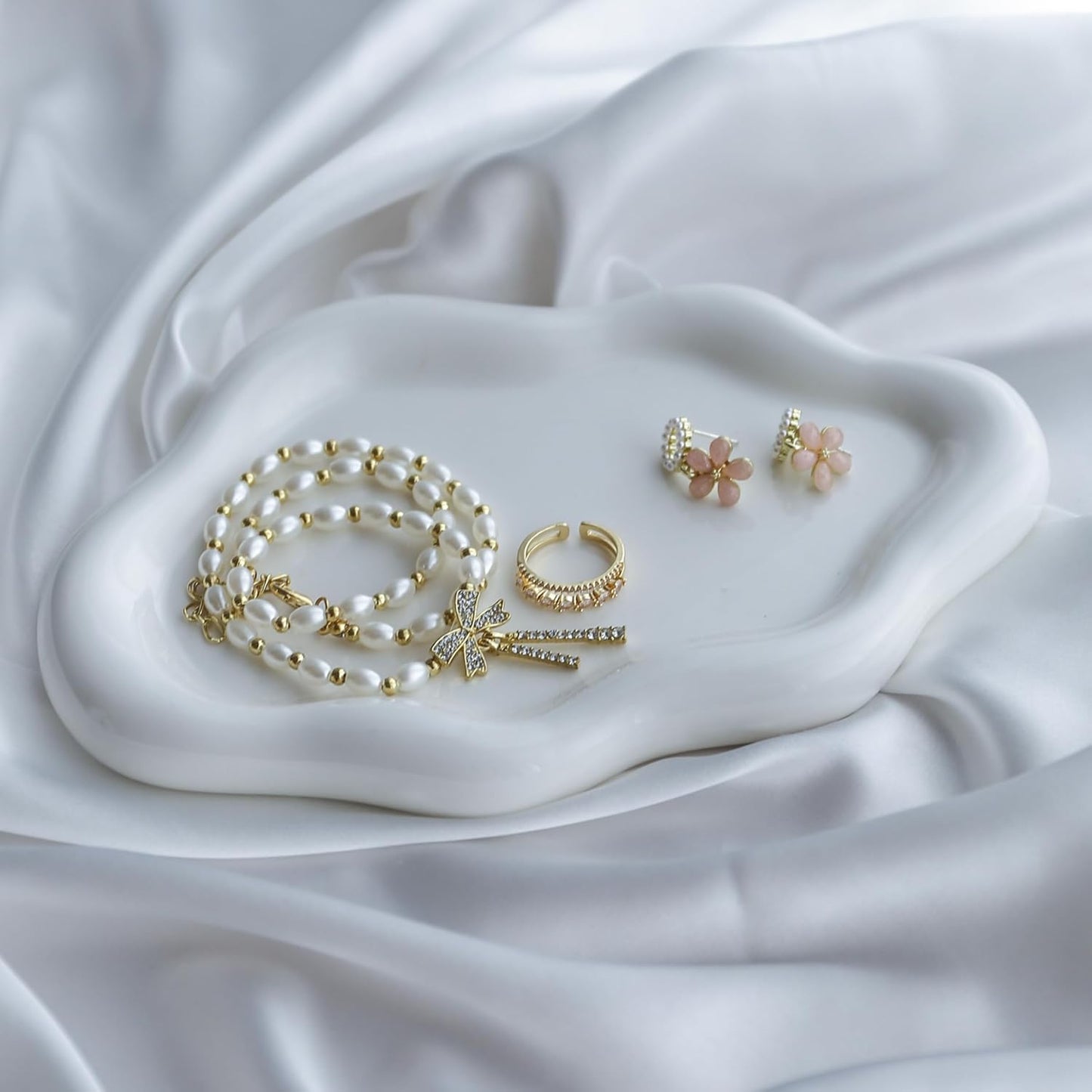 Ceramic Jewelry Tray - Flamingo