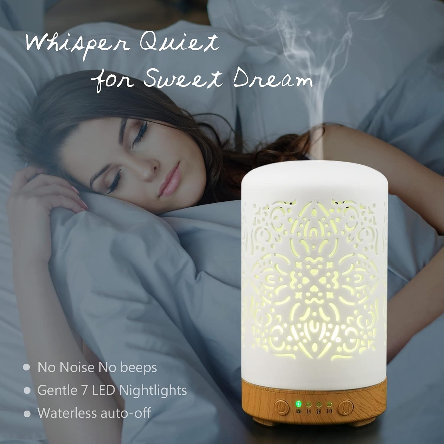 White Ceramic Essential Oil Diffuser