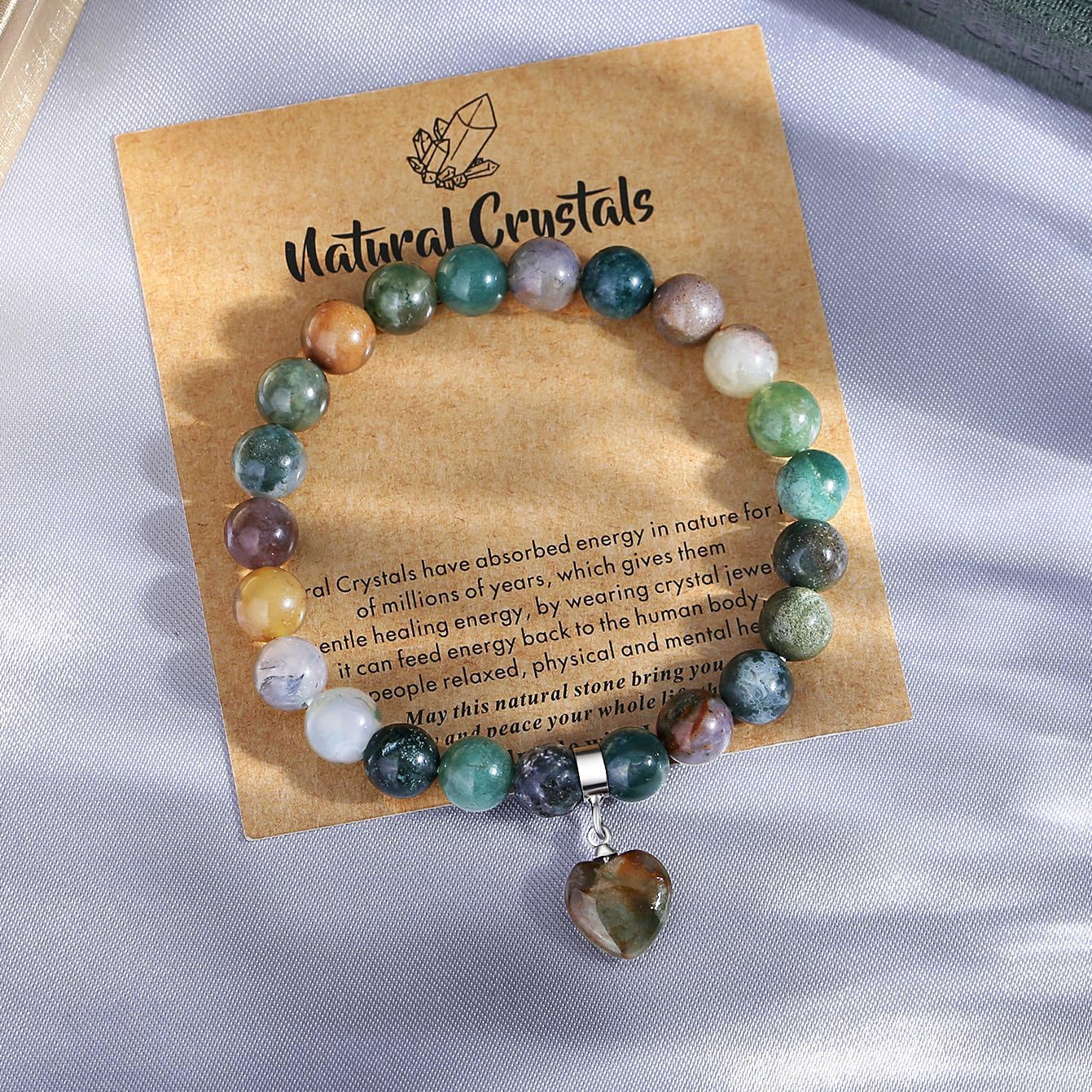Beaded Love Heart Bracelet