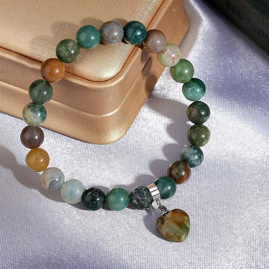Beaded Love Heart Bracelet