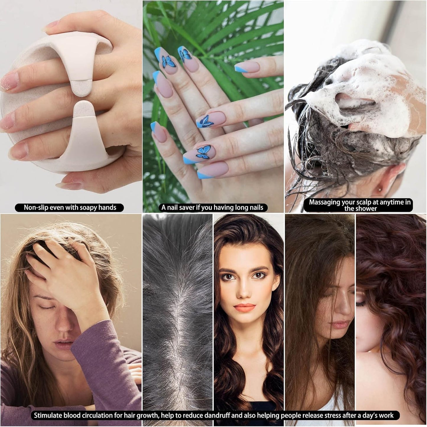 Silicone Scalp Massage Brush