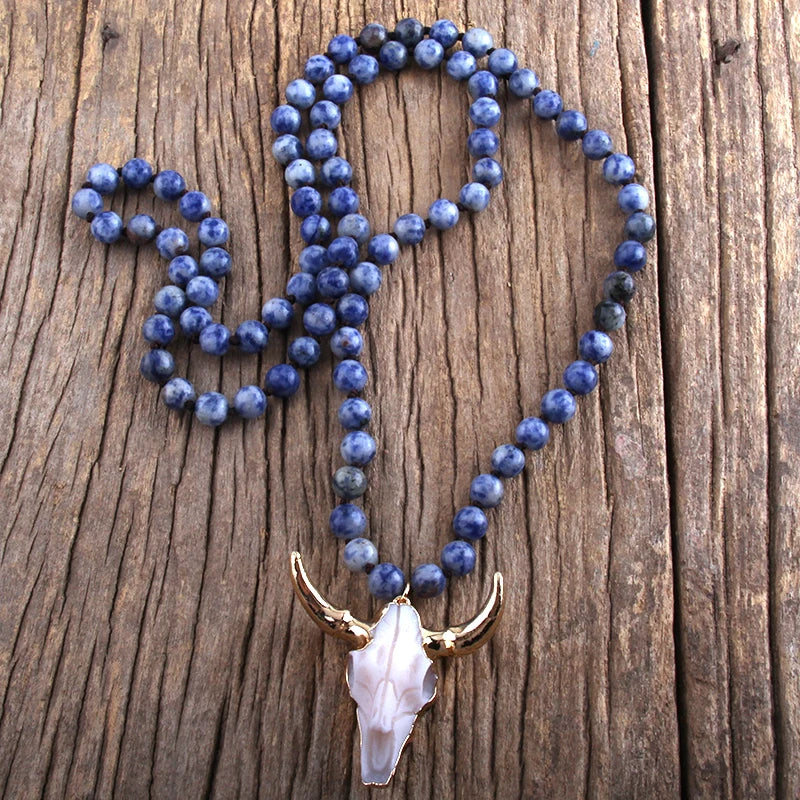 Bohemian Stone Necklace