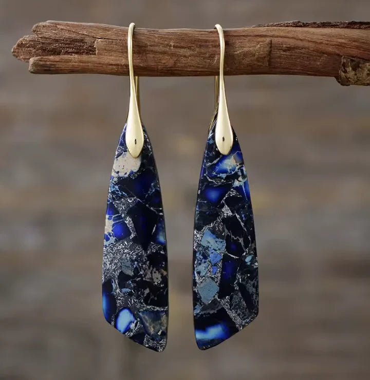 Long Teardrop Earrings
