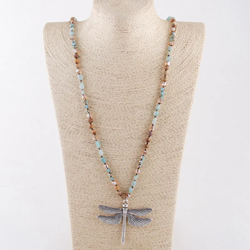 Dragonfly Pendant Necklace
