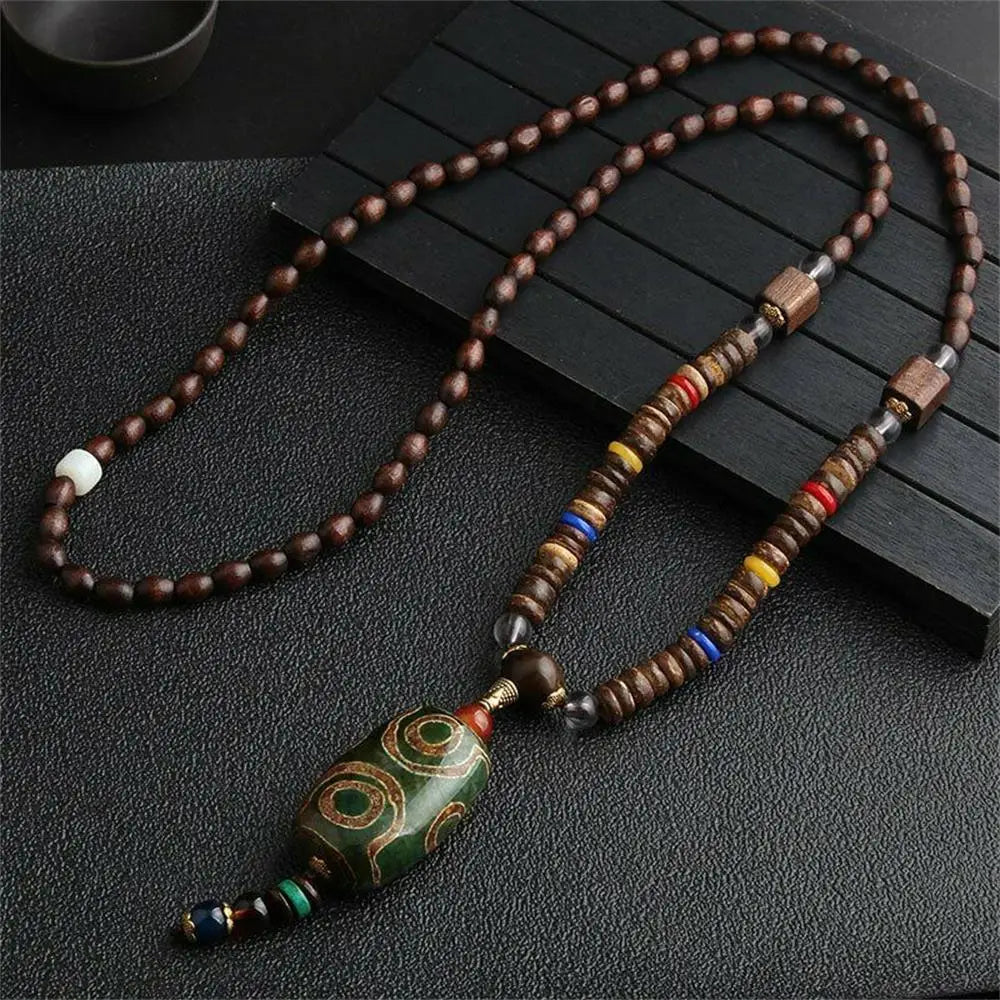 Nepal Buddhist Mala Necklace