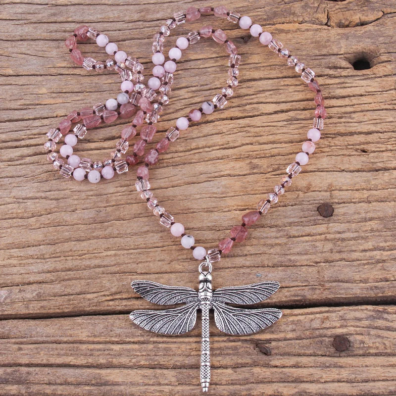 Dragonfly Pendant Necklace