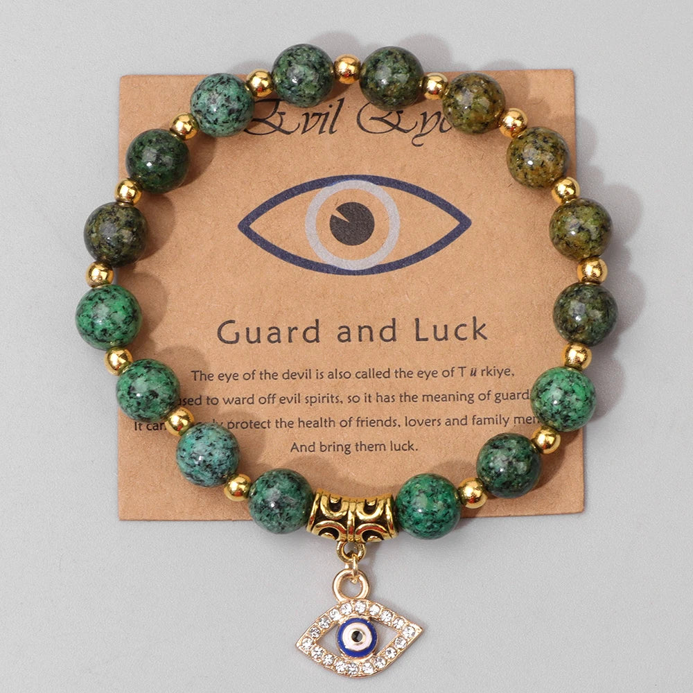 Evil Eye Pendant Bracelet