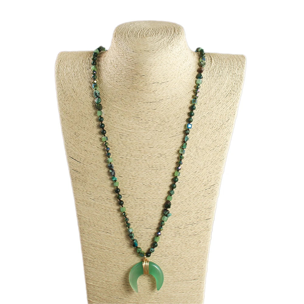 Bull Horn Necklace