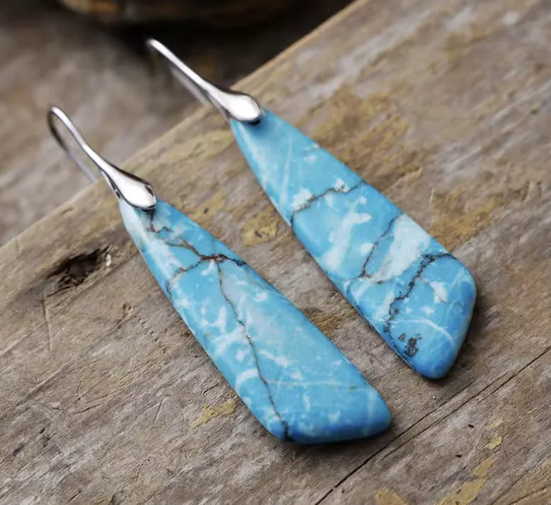 Long Teardrop Earrings