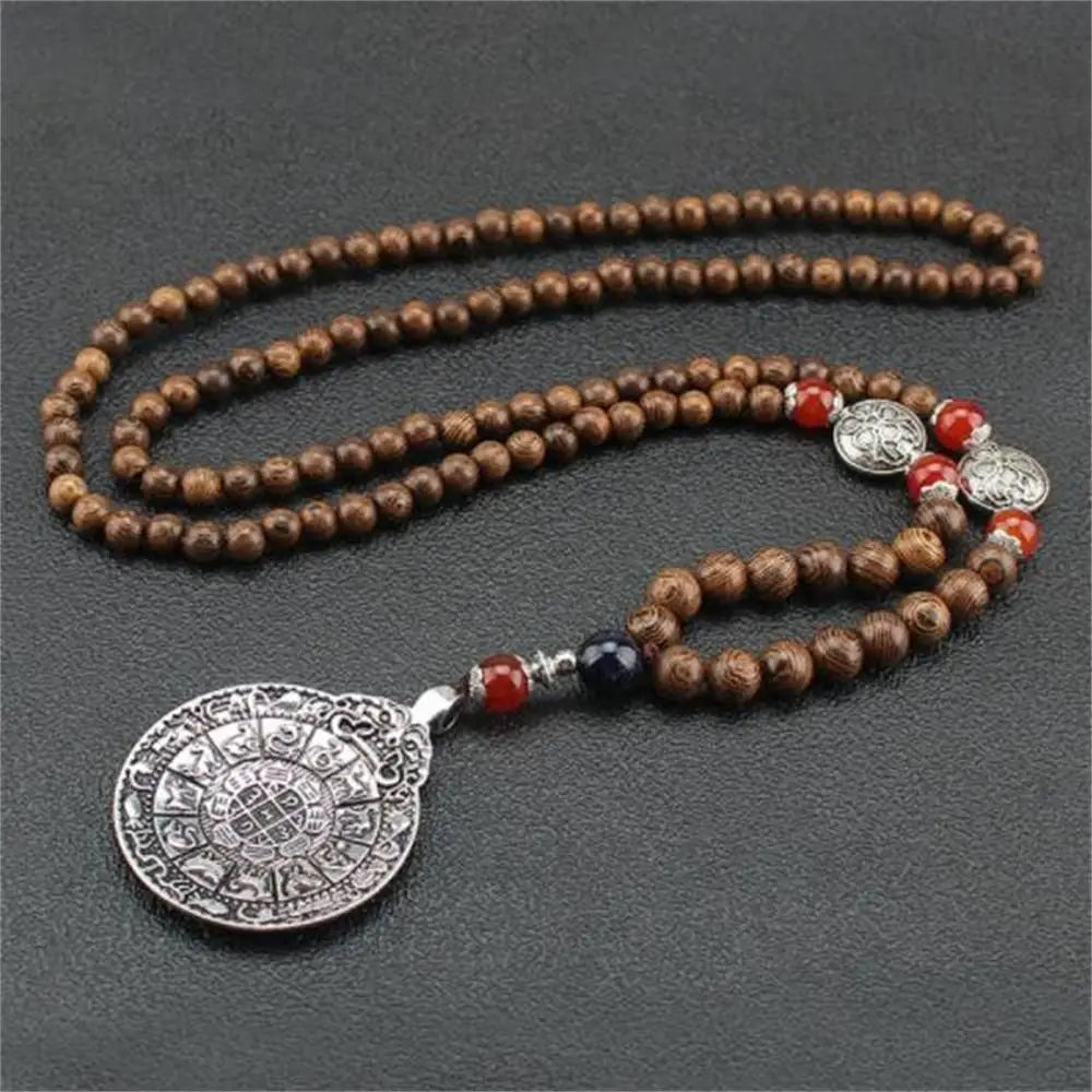 Nepal Buddhist Mala Necklace