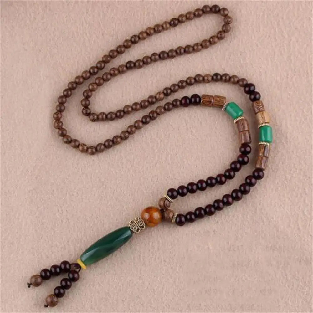 Nepal Buddhist Mala Necklace