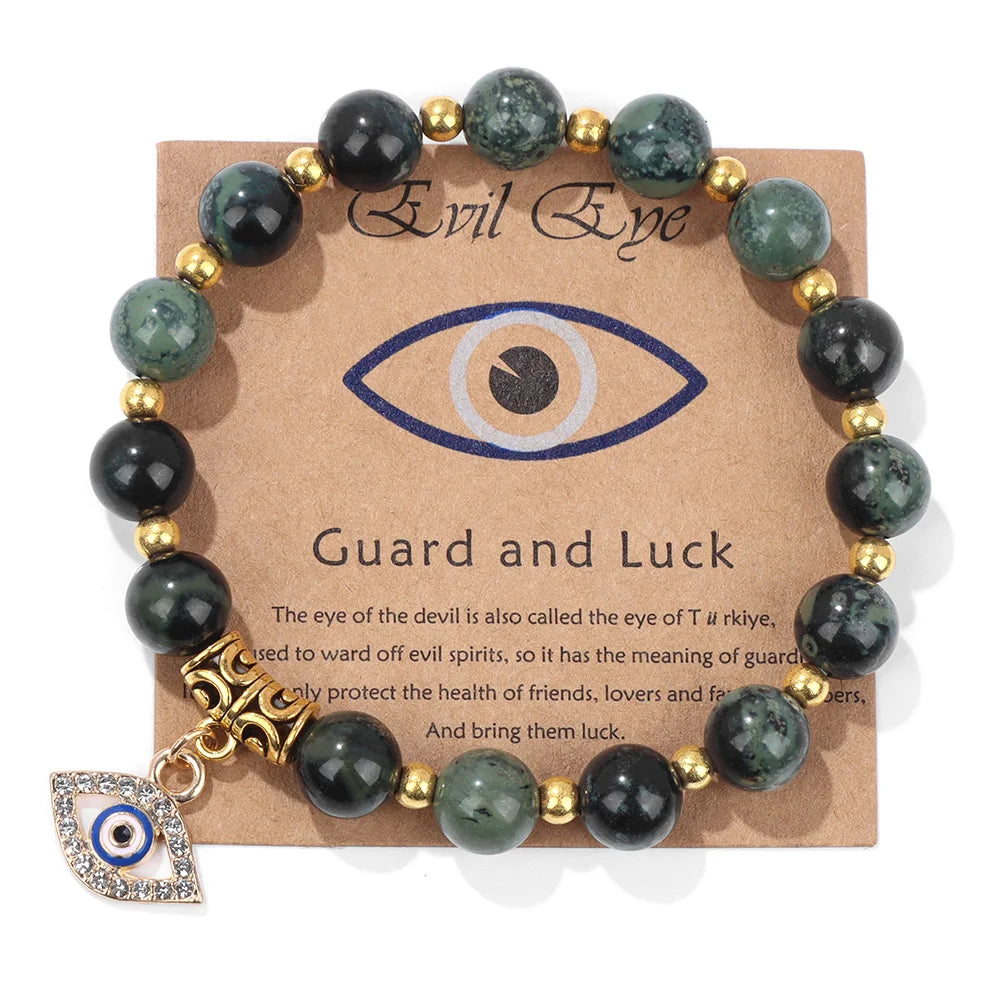 Evil Eye Pendant Bracelet