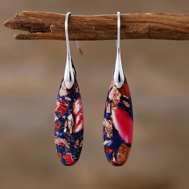 Long Teardrop Earrings