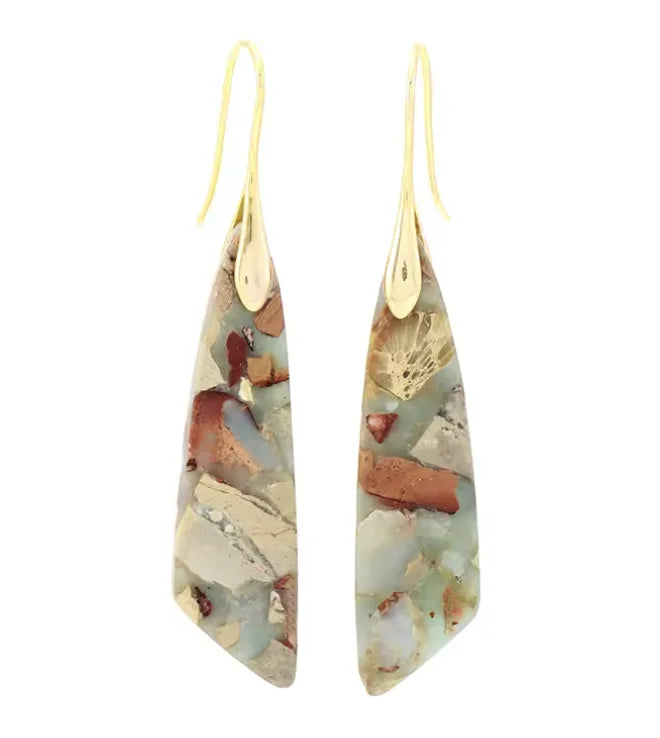 Long Teardrop Earrings