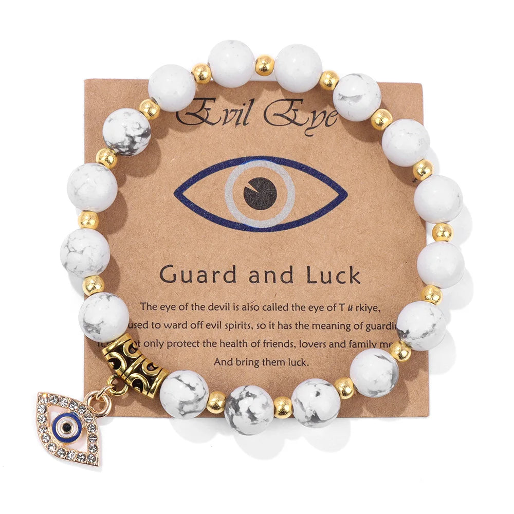 Evil Eye Pendant Bracelet