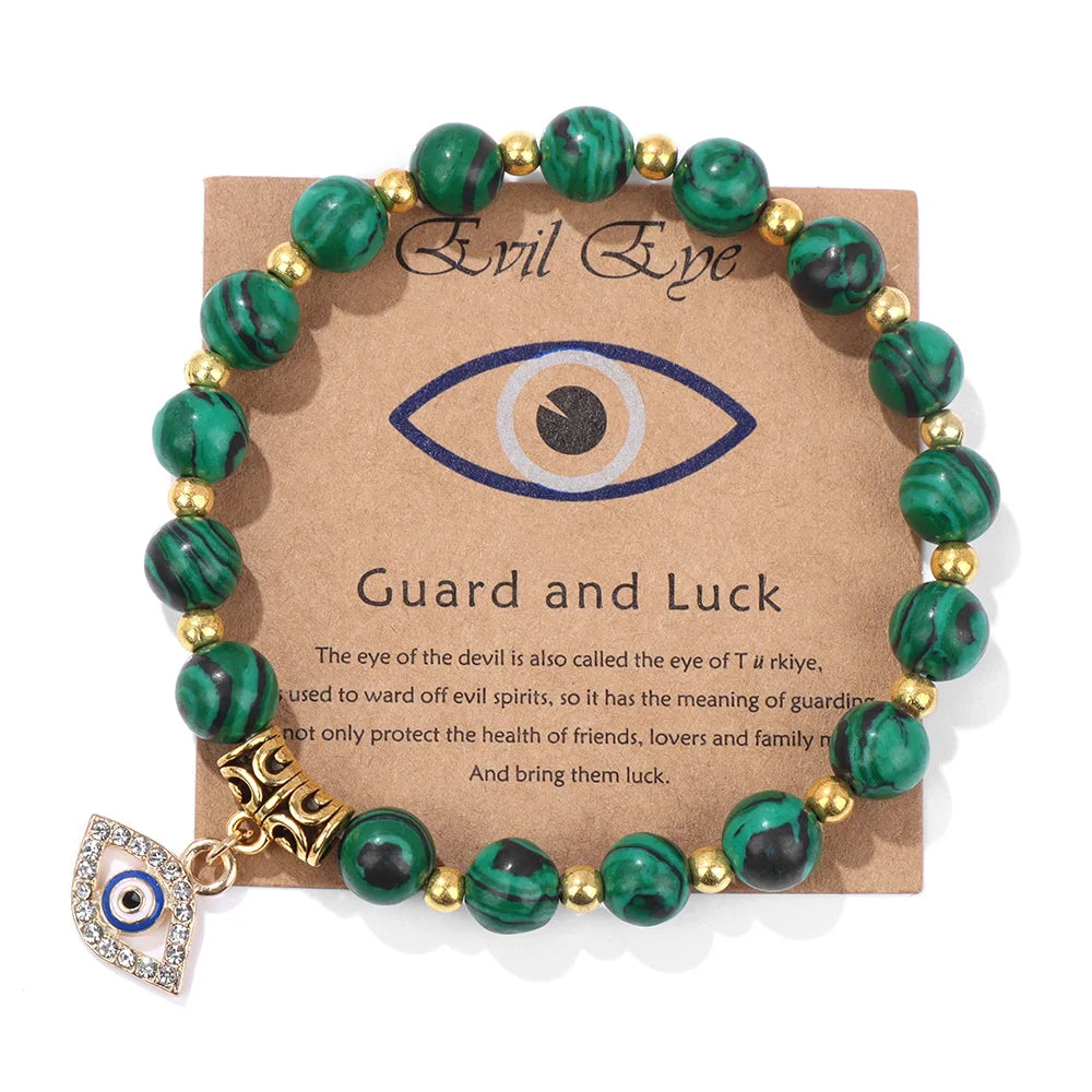 Evil Eye Pendant Bracelet