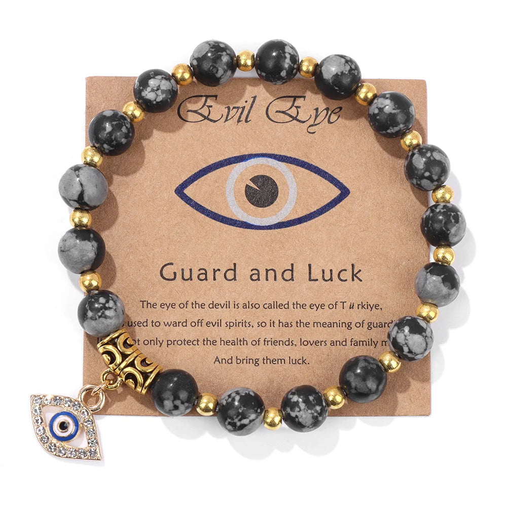 Evil Eye Pendant Bracelet