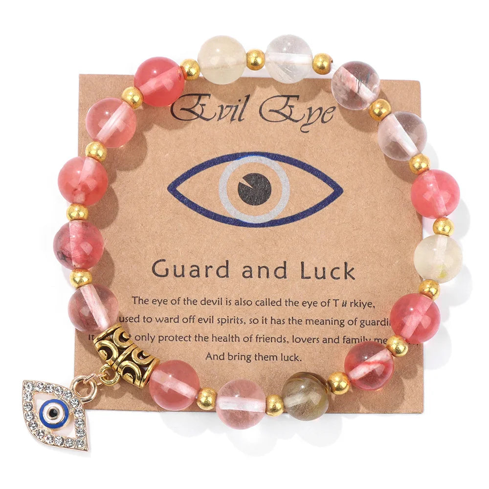 Evil Eye Pendant Bracelet