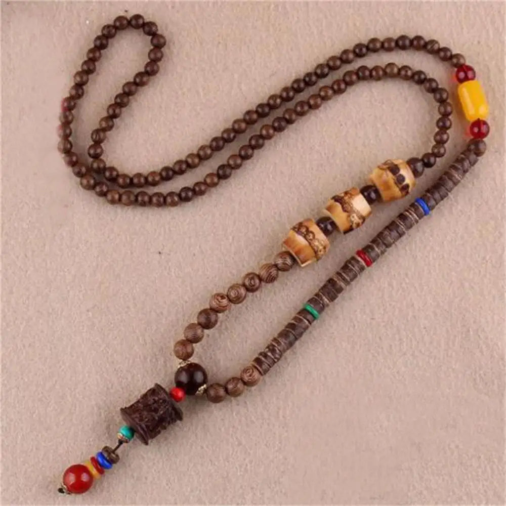 Nepal Buddhist Mala Necklace