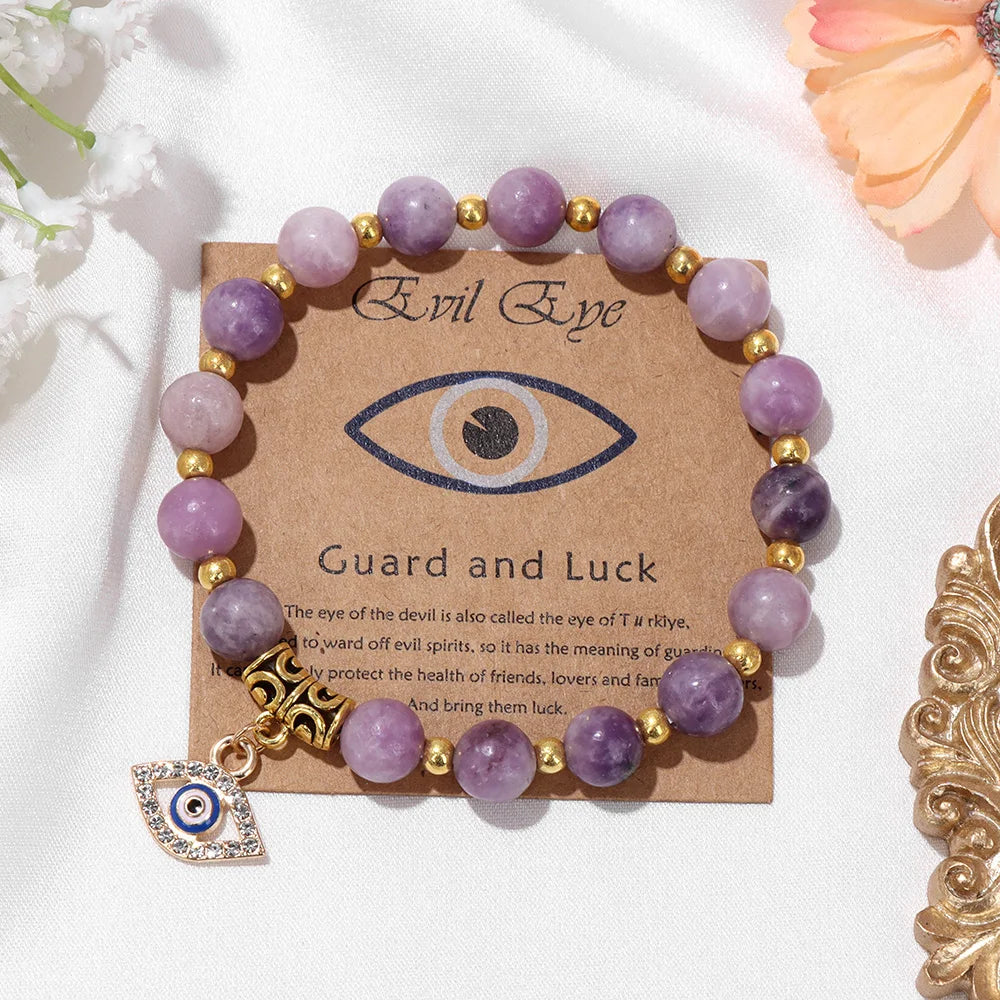 Evil Eye Pendant Bracelet