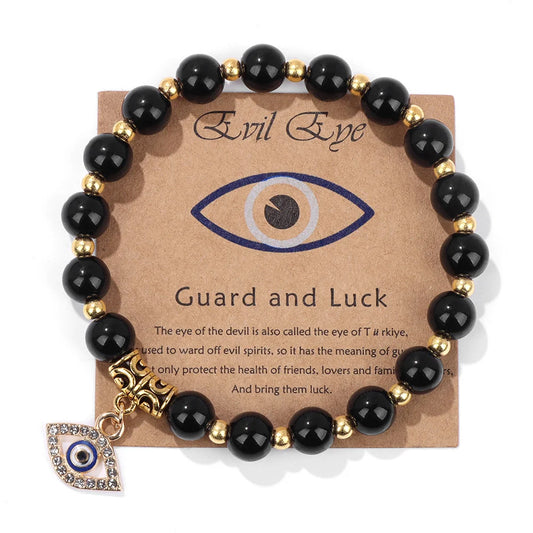 Evil Eye Pendant Bracelet