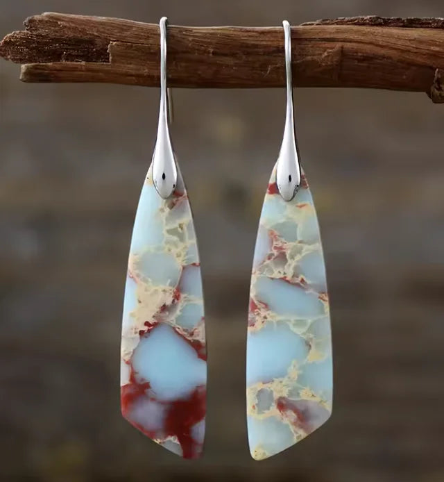 Long Teardrop Earrings